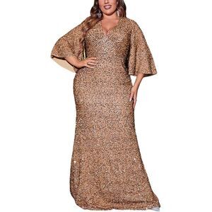 Romanissa Womens  Embellished Maxi Dress
